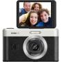 Kodak C1 Compact Camera Tiltable Scherm Black Kit