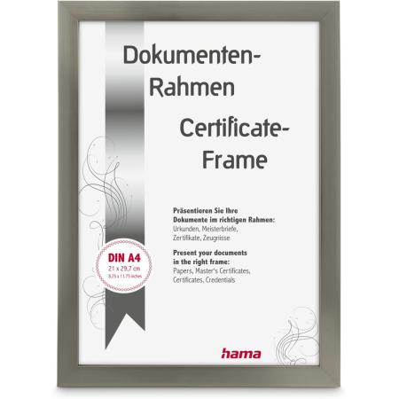 Hama Plastic Frame Chiaro Steel 21 X 29.7 cm DIN A4