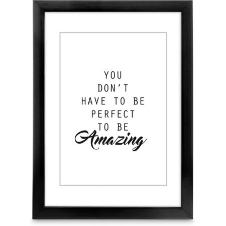 Hama Plastic Frame Chiaro Black 40 X 50 cm