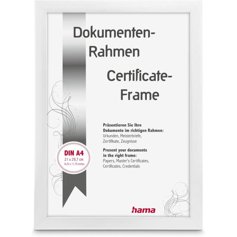 Hama Plastic Frame Chiaro White 21 X 29.7 cm DIN A4