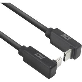 ACT USB 3.0 10GBPS 60W USB-C (Up/Down Angled) To USB-C (Up/Down Angled) 0.5M