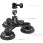 SmallRig 4468 Triple Magnetic Suction Cup Mounting Support Kit For Action Cams