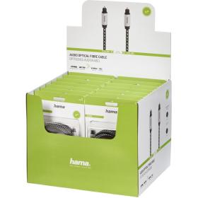 Hama Optical Audio Cable ODT-Plug (TosLink) Metal 3.0 M Display