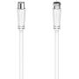 Hama Sat-Aansluitkabel F-Plug - Coax-Plug 1.5 M 90 DB