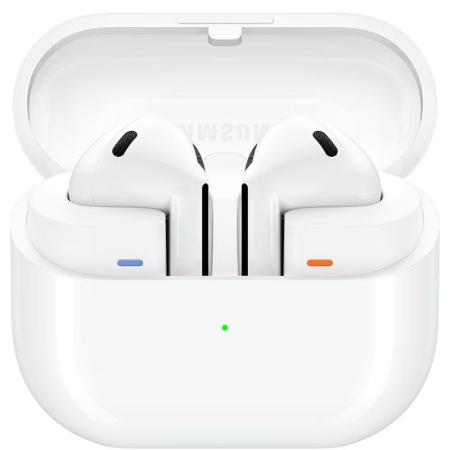 Auriculares Bluetooth Samsung Galaxy Buds 3 con estuche de carga/ Autonomía 6h/ Blancos