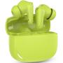 Auriculares Bluetooth SPC Boost Buds con estuche de carga/ Autonomía 7.5h/ Verde Lima