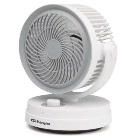 Ventilador de Sobremesa Orbegozo TF 1015/ 30W/ Aspas 15cm/ 3 velocidades