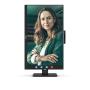 Monitor Profesional AOC 24P3QW 23.8'/ Full HD/ Webcam/ Multimedia/ Regulable en altura/ Negro