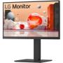Monitor Profesional LG 24BA850-B 23.8'/ Full HD/ Webcam/ Multimedia/ Negro
