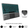 Funda con Teclado Subblim KeyTab Pro BT para Tablet iPad 10.9' 10a Gen/ Negra