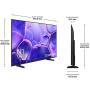Televisor Samsung LED Crystal UHD TU43U8005FU 43'/ Ultra HD 4K/ Smart TV/ WiFi
