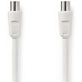 Nedis Coaxial Cable 90dB IEC (Coax) M-IEC (Coax) F 10m WH