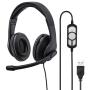 Hama PC-Office-Headset HS-USB300 Stereo Black