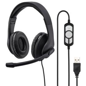 Hama PC-Office-Headset HS-USB300 Stereo Black