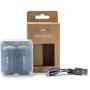 Pale Blue Li-ion Rechargeable C Battery