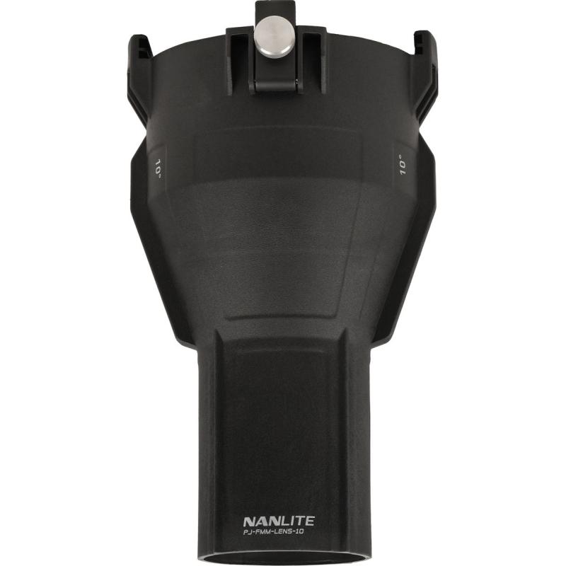 Nanlite 10 Degree Lens For Projection Attachment w/ FM Mount