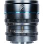 Sirui Nightwalker 75mm T1.2 S35 Manual Focus Cine Lens (X Mount Gun Metal Grey)
