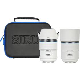 Sirui Sniper 16mm &amp;amp; 75mm f/1.2 Aps-C/S35 Auto-Focus Lens Kit (Z Mount White)
