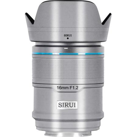 Sirui Sniper 16mm f/1.2 Aps-C/S35 Auto-Focus Lens (E Mount Silver)