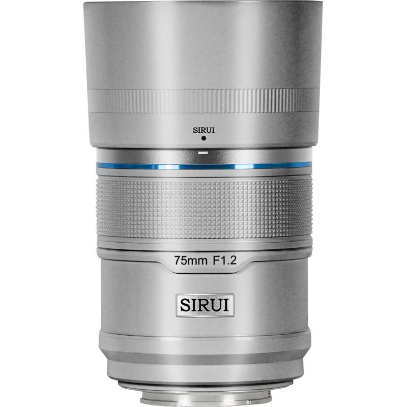 Sirui Sniper 75mm f/1.2 Aps-C/S35 Auto-Focus Lens (E Mount Silver)