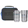 Sirui Sniper 16mm &amp;amp; 75mm f/1.2 Aps-C/S35 Auto-Focus Lens Kit (X Mount Silver)