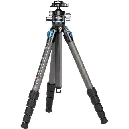 Sirui Waterproof Carbon Travel Tripod ST-125+KS-30