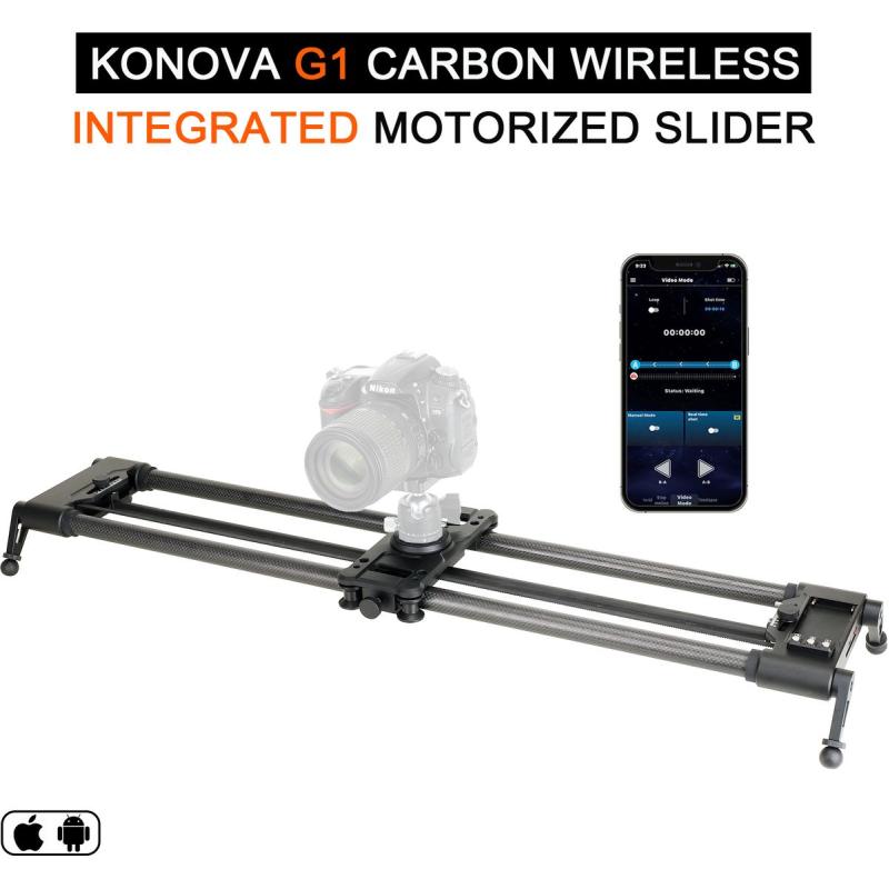 Konova G1 120cm Motorized Carbon Slider