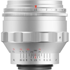 TTArtisan 75mm f/1.5 M42 Silver