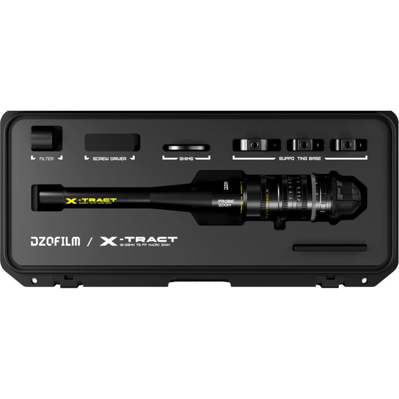 DZOFILM X-Tract 18-28mm Metric 0Â° T8 FF Probe Macro Zoom Lens PL Mount