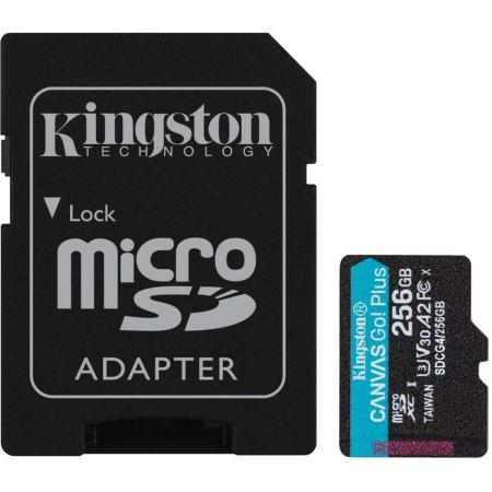 Kingston 256GB MicroSDXC + Adapter