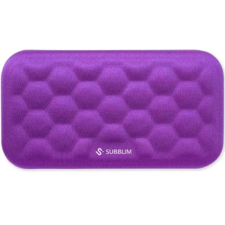 Reposamuñecas Subblim Ergo AirPadding/ Púrpura