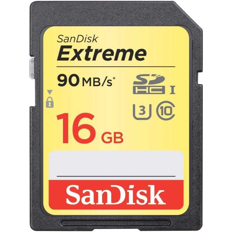 SanDisk Extreme SDHC 16GB Class 10 – Pack de 2 unidades - Entrega 24h