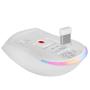 Ratón Gaming Inalámbrico Mars Gaming MM-T3/ Batería recargable/ Hasta 14400 DPI/ Blanco