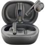 Auriculares Bluetooth Poly Voyager Free 60+ UC M con estuche de carga + Adaptador BT700/ Autonomía 10h/ Negros