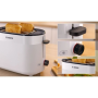 Tostador Bosch MyMoment TAT2M121/ 950W/ Blanco