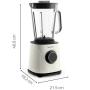 Batidora de vaso Moulinex PerfectMix Essential LM771AF0/ 1200W/ 14 Velocidades
