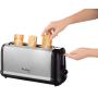 Tostador Moulinex Subito Select LS260800/ 1000W/ Plateado y Negro