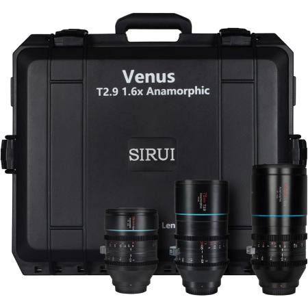 Sirui Venus Three-Lens Kit T2.9 1.6X (35MM+75MM+150MM +hard Case) RF Mount