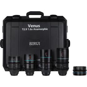 Sirui Venus 4-Lens Kit T2.9 1.6X 35mm + 50mm + 75mm + 100mm + 1.25x Adap/Case Z