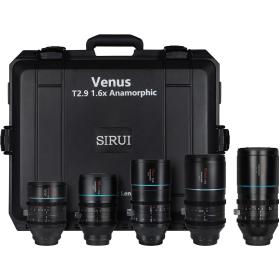 Sirui Venus 5-Lens Kit T2.9 1.6X 35mm + 50mm + 75mm + 100mm + 150mm&amp;amp;Case E Mt