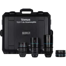 Sirui Venus 3-Lens Kit T2.9 1.6X 35mm + 75mm + 150mm + 1.25x Adap&amp;amp;Case RF Mt