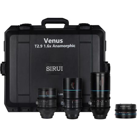 Sirui Venus 3-Lens Kit T2.9 1.6X 35mm + 75mm + 150mm + 1.25x Adap&amp;amp;Case RF Mt