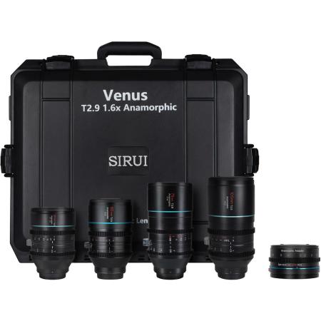 Sirui Venus 4-Lens Kit T2.9 1.6X 35mm + 50mm + 75mm + 100mm + 1.25x Adap/Case E