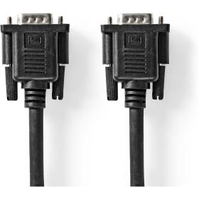Nedis VGA-Cable | VGA Male | VGA Female 15p | Vernikkeld 2.00 M | Black | Label