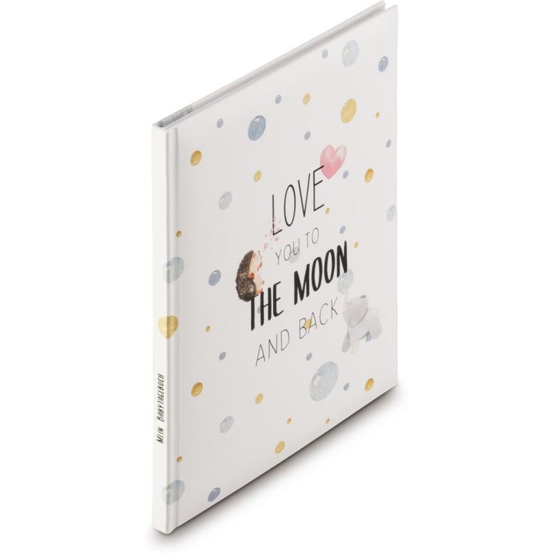 Hama Babydagboek To The Moon 22x29 cm 46 Geillustreerde Pagina&amp;#039;s
