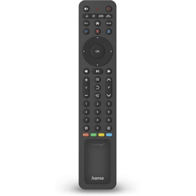 Hama Univ TV-Remote Control INFR. Zonne-EN. 8 Devices Lerend App-KN.