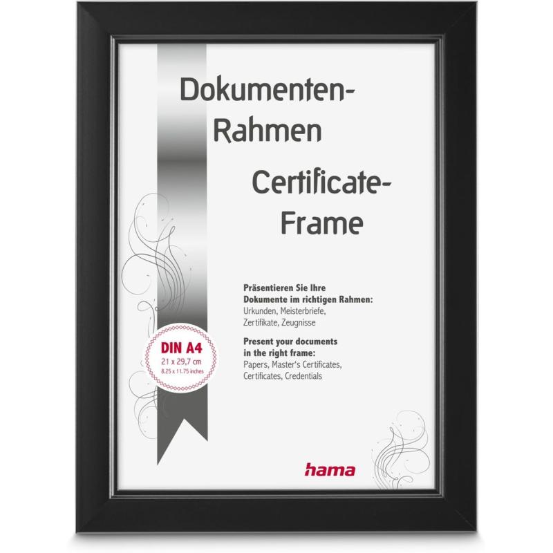 Hama Plastic Frame Chill Black 21 X 29.7 cm DIN A4