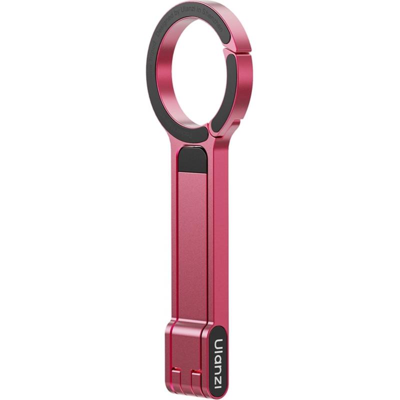 Ulanzi MA30 Mini Smartphone-Tripod Magnetic Karabijn Red