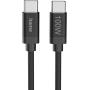 Hama Charging Cable Fabric USB-C - USB-C 100W 3 M Nylon Black