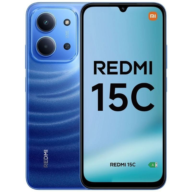 Smartphone Xiaomi Redmi 15C 4GB/ 256GB/ 6.9'/ Azul
